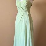 Azazie  | Sage Green Cocktail Gown Sz XS Photo 1