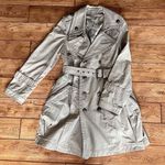 Burberry  Blue Label Trench Coat Beige Check Cotton 38 Authentic 0024-155 Photo 0