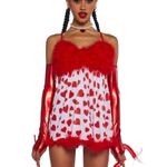 Dolls Kill  Cupid Halloween Costume Includes: dress, under garment, arm sleeves Photo 0