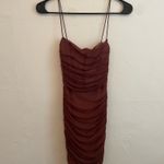 Nookie  Mecca Midi Dress Chocolate Photo 7