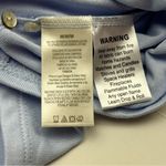 Eileen West Blue Lace Long Sleeve Cozy Sweater Knit Short Nightgown Medium‎ NEW Photo 4