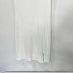 BP Cream Ribbed Knit Dress Size XS Crew Neck Short Sleeve Soft Rayon Blend Photo 4