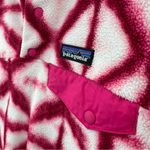 Patagonia Synchilla Tie Die Snap Pullover Pink Diamond Photo 8