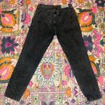 IRO Jeans Lep Patchwork Distressed High Rise Slim-Leg Ankle Jeans Black Wash Size 25 Photo 6