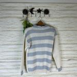 Vintage Gitano Henley Sparkle Knit Sweater White Size M Photo 3