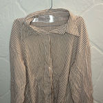 Classic Striped Button Down Shirt Photo 0