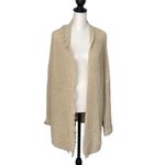 Free People Cream I'II Be Around Knit Fringe Cardigan Size XS Photo 2