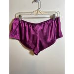 Linea Donatella  Women's Size Medium Purple Satin 2 Piece Pajama Set Shorts Cami Photo 6