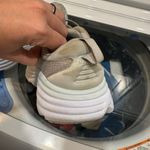 Hoka  Bondi 8 Gray and Pink Running Shoes
Size 9.5B Photo 8