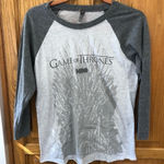 Game of Thrones baseball T Gray Photo 0