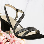 Naturalizer 🍁 Women Vanessa Rhinestone Embellished
Strappy Heeled Sandal Photo 0