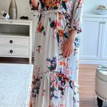 Hunter Bell  Wildflower Leighton Long Sleeved Floral Dress‎ | Size 4 Photo 0