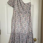 ASTR THE LABEL Santorini Floral One Shoulder Midi Dress Photo 9