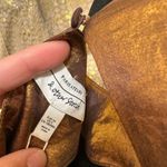 & Other Stories & Other Stories Metallic Shiny Satin Bronze Gold Mini Dress Size 2 NWT Photo 5