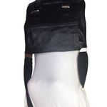 Fossil  Brand black leather large satchel book bag Photo 0