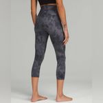 Lululemon  Align High Rise Crop Diamond Dye Pitch Grey Size 8 Photo 1