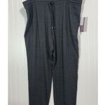 CJ Banks Women’s 3X 24/26W Charcoal Gray Jogger Pants NWT Soft Lounge Stretch Photo 0