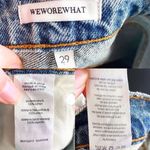 We Wore What  Danielle Rigid Jeans High-Rise Straight Vintage Wash Size 29 NWT Photo 7