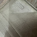 Coach Vintage Turnlock Signature Slim Envelope Flap Signature C Jacquard Wallet Photo 13