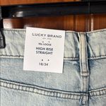 Lucky Brand  Light Wash High Rise Straight Size 18 Photo 3