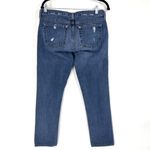 J Crew Women's Vintage Matchstick Frayed Distressed Jeans Blue Size 27 Short Photo 3