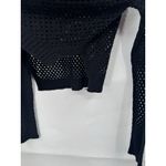 Dalia’s Rave Witchy Goth Retro Y2K Sheer Knit Cropped Top Women Medium Black Photo 5