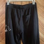 PINK - Victoria's Secret VS PINK Women’s Medium Black Love Pink 86 Joggers  Photo 6