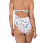 Anthropologie New  KIKIRIO Lava Lamp Back Halter Neck One-Piece Swimsuit Size M Photo 2