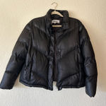 BB Dakota  Black Cropped Puffer Jacket Small Photo 0