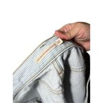 Levi's Levi’s Pinstripe‎ High Waisted Mom Shorts Size 32 Photo 6