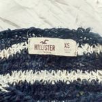 Hollister  navy and white striped sweater Photo 3