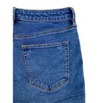 We The Free Free People  CRVY Vintage High Rise Blue Distressed Denim Shorts 31 Photo 3