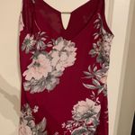 Socialite Burgundy Mini Dress Photo 2