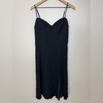 Aritzia  Sunday Best Viola Bustier Midi Dress Black size Large $110 Photo 5