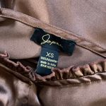 Japna Brown Slip Midi Dress Photo 4