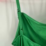 Pistola Dress Size Extra Small NWT Mari Slip Satin Kelly Green Adjustable Straps Photo 10