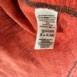 Free People We The Free Split Back Red Long Sleeve Knit Turtleneck Top Sm Rustic Photo 6