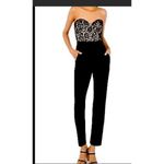 EXPRESS  lace black romper size 2 long pant suit Photo 11