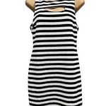 Freeway Apparel Freeway Black And White Striped Sleeveless Dress Photo 0