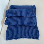 Style & Co Knit Scarf Royal Blue New Photo 1