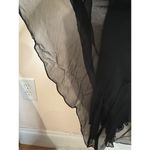 Stenay Y2K Black Silk Beaded Fairy Goth Dress 8P Size 8 Photo 5