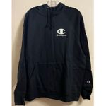 Champion  Powerblend Hoodie, Velvet Logo NWTS Photo 0
