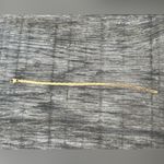 Herringbone twisted 7” 14k gold bracelet Photo 1