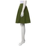EUC Francis Valentine Women’s Green Wool Pleated Skirt Size Large Photo 5