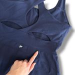 Fabletics  Women’s Active‎ Dress L Short Navy Cross Back Built-In Shorts NWT Photo 5