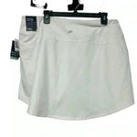 DSG PERFORMANCE SKORT PURE WHITE WOMENS SIZE XXL PICKLEBALL GOLF TENNIS FLAWED Photo 3
