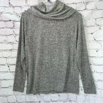 Joie Soft‎ Cowl Neck Long Sleeve Cozy Sweater in Marled Gray Size XS Photo 1