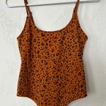 Orange leopard bodysuit Photo 1