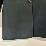 Style & Co  Women’s Blazer Button Jacket Black Size 8 Petite FLAW Photo 2