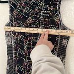 Byron Lars Beauty Mark London Lights Black Multicolor Sleeveless Sheath size 4 Photo 5